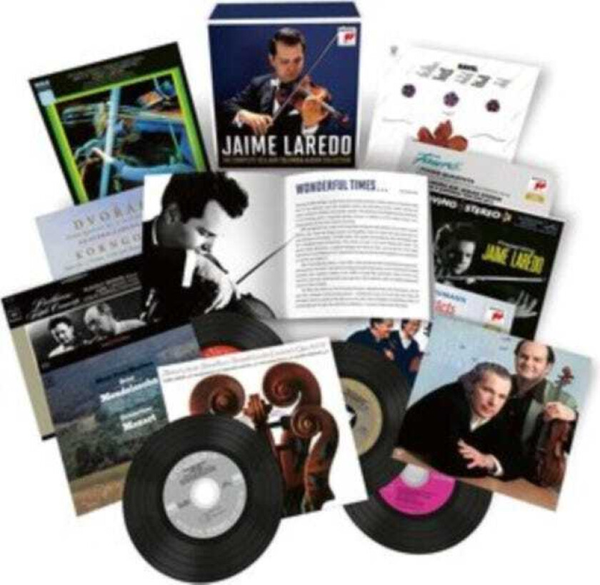 Jaime Laredo Jaime Laredo: The Complete RCA And Columbia Album Collection CD
