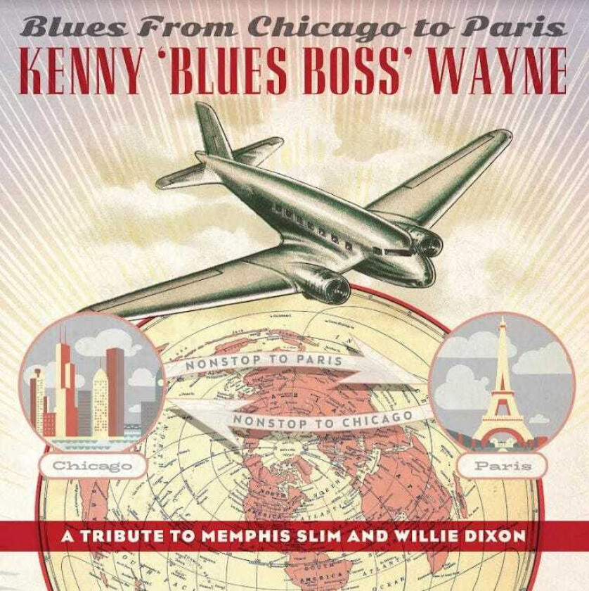 Kenny "Blues Boss" Wayne Blues From Chicago To Paris LP/Vinyl