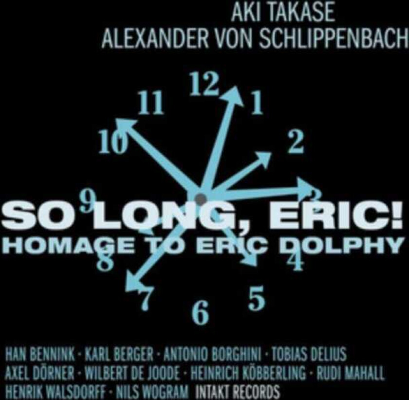 Aki Takase, Alexander Von Schlippenbach So Long Eric! CD
