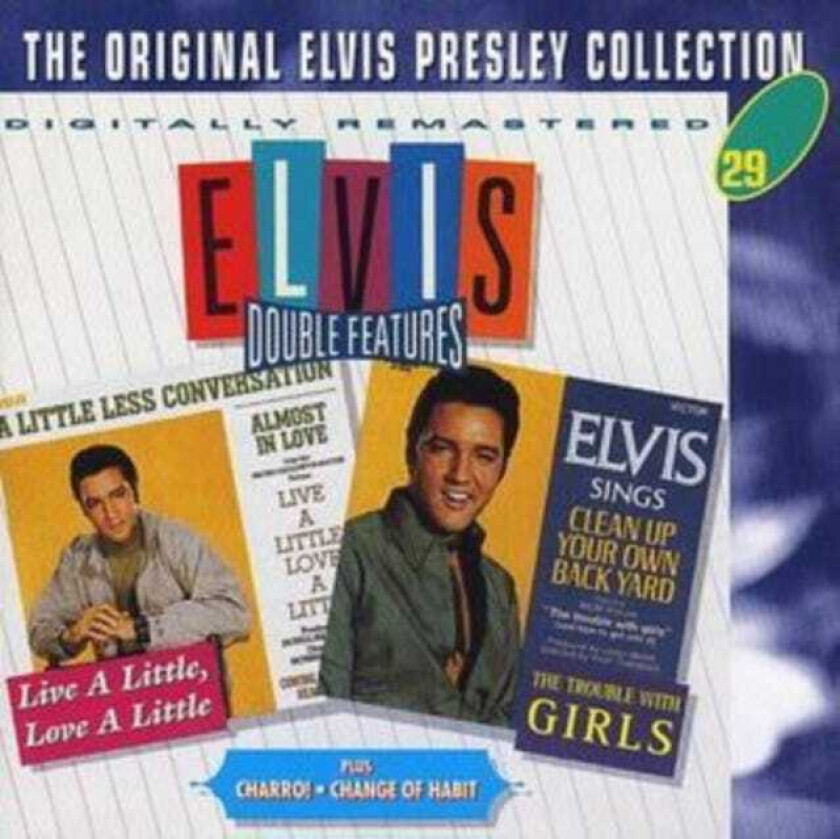 Elvis Presley  Live A Little Love A Little/The Trouble With Girls  CD