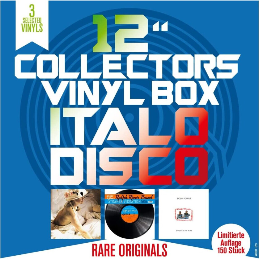 Diverse Artister 12" Collectors Vinyl Box: Italo Disco LP/Vinyl