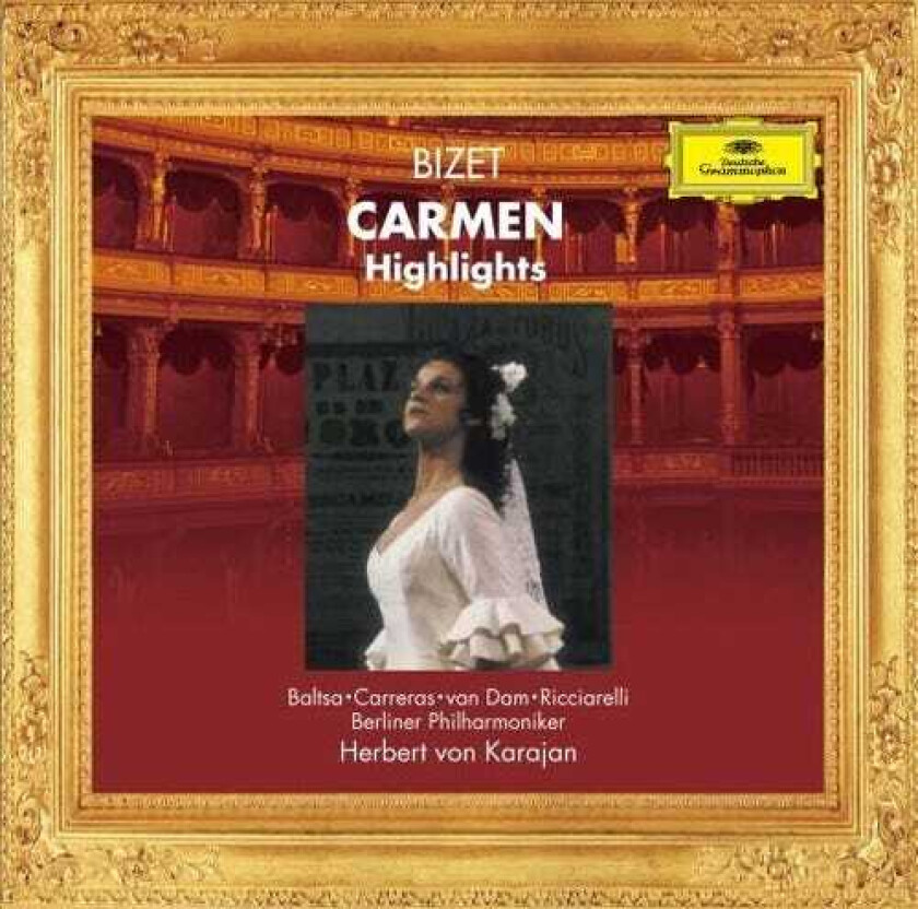 Berlin Philharmonic Orchestra, Agnes Baltsa, Herbert Von Karajan, José Carreras, José Van Dam, Katia Ricciarelli  Bizet: Carmen Highlights (SHMCD)  CD