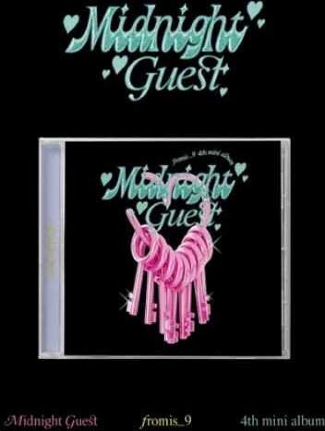 Fromis_9 Midnight Guest (Jewel Case Version) (Incl. 12pg Photobook + 2 Photocards) CD