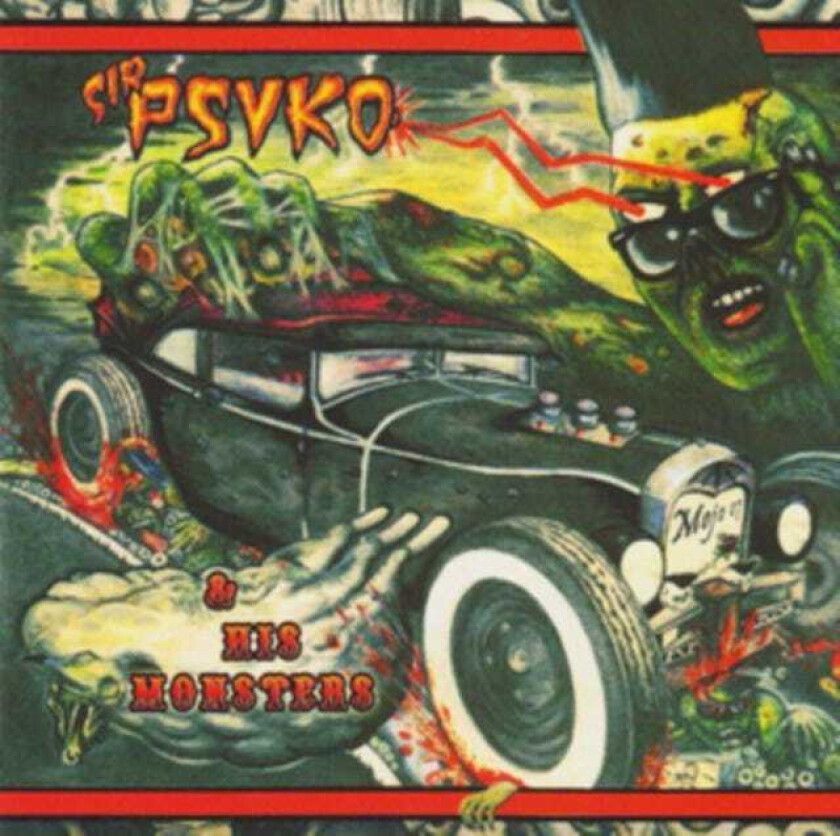 Sir Psyko & His Monsters Zombie Rock LP/Vinyl