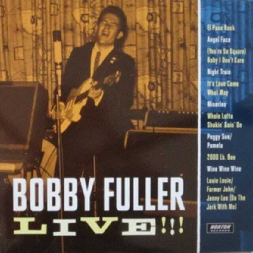 Bobby Fuller Bobby Fuller Live!!! LP/Vinyl