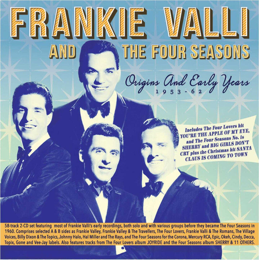 Frankie Valli, Frankie Valli & The Four Seasons  Origins & Early Years 195362  CD