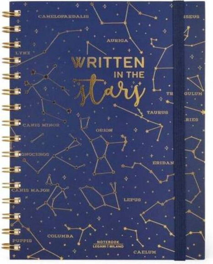 Notatbok A5 "Written In The Stars" Fra