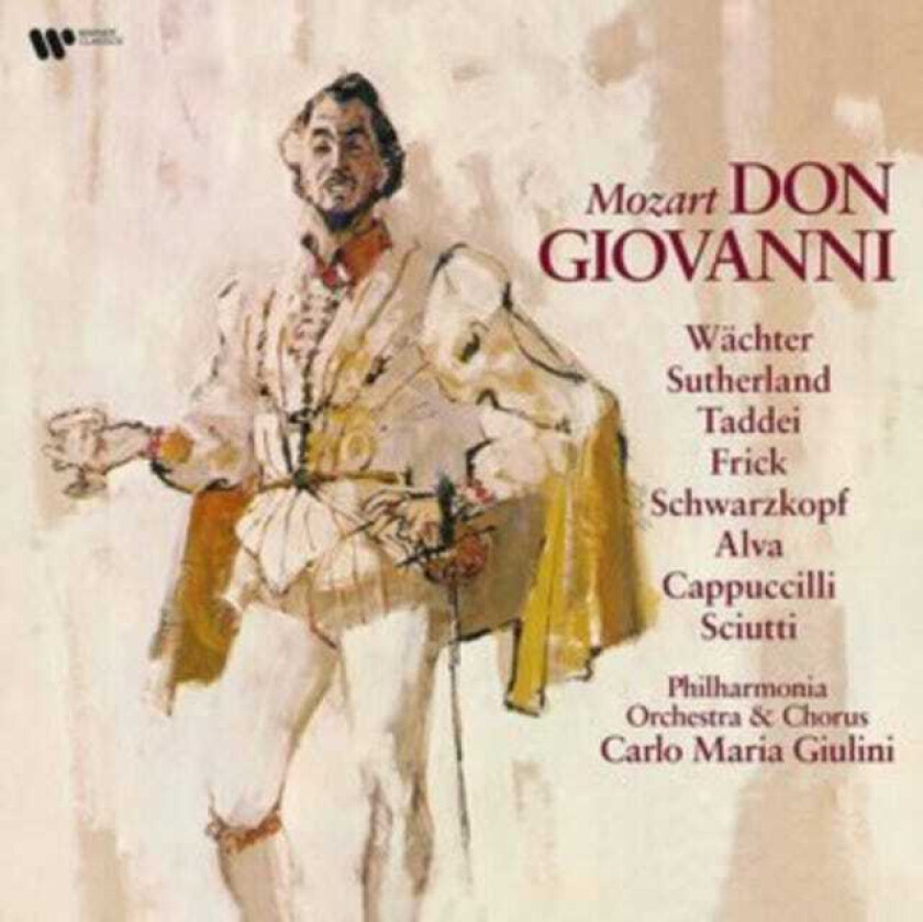 Bilde av Carlo Maria Giulini, Philharmonia Orchestra, EBERHARD WACHTER, Joan Sutherland, Giuseppe Taddei  Mozart: Don Giovanni  LP/Vinyl