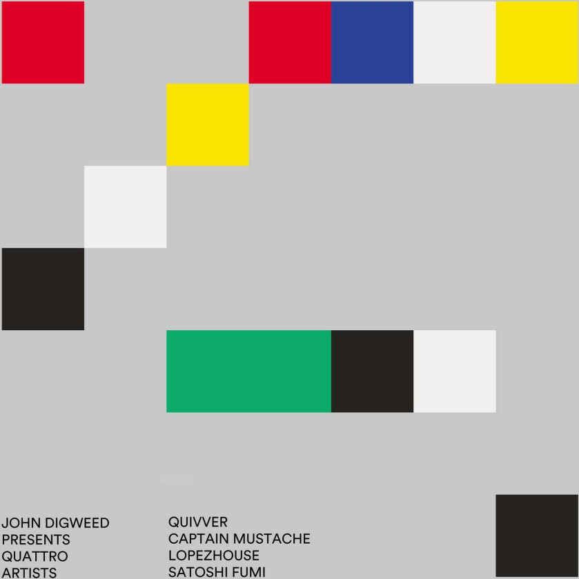 Diverse Electronica, John Digweed, Quivver, Captain Mustache, Lopezhouse, Satoshi Fumi  John Digweed Presents Quattro Artists  CD