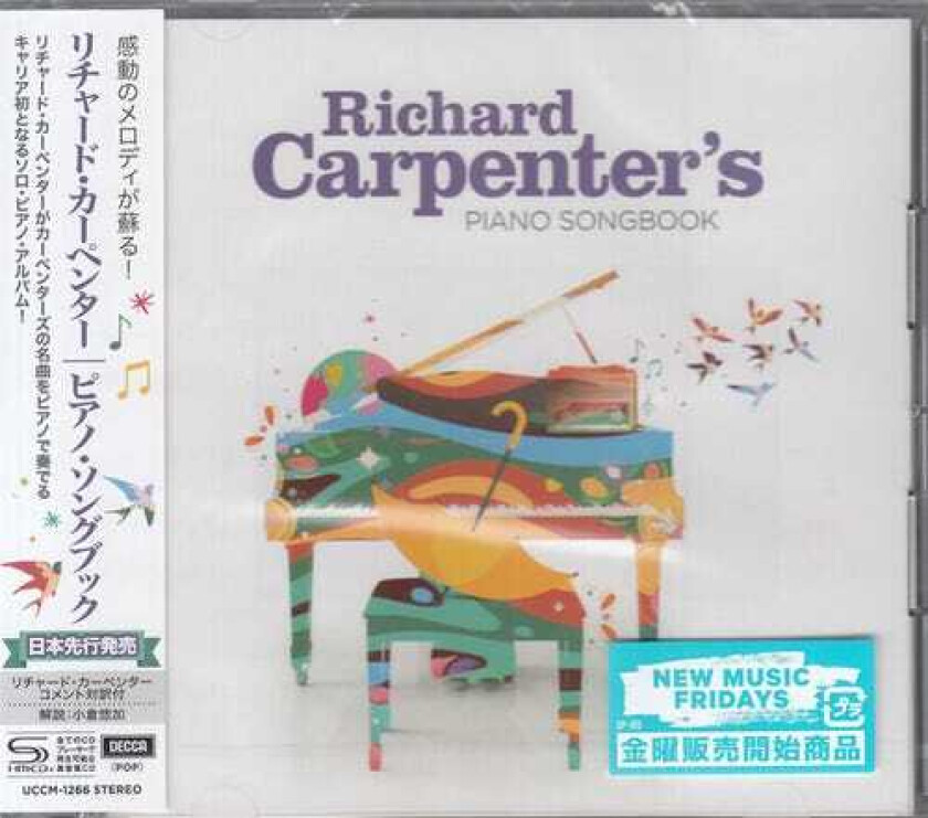 Richard Carpenter, The Carpenters Richard Carpenter's Piano Songbook (SHMCD) CD