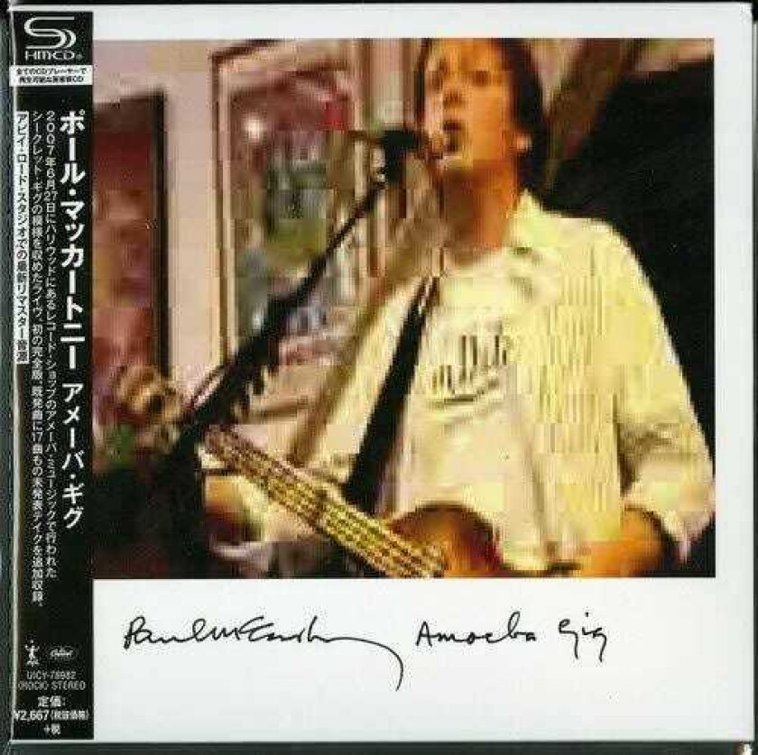 Paul McCartney  Amoeba Gig (SHMCD/ Paper Sleeve/ 2019 Remastering)  CD