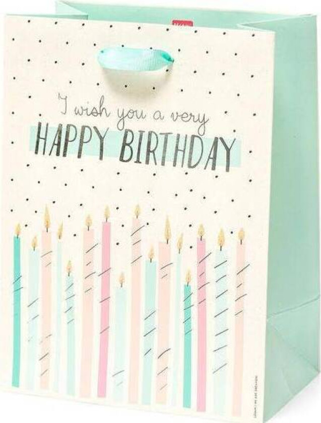 Gavepose Str. L Bursdagslys