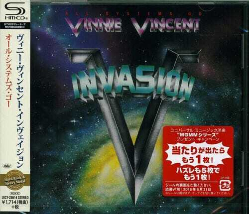 Vinnie Vincent All Systems Go (SHMCD) CD