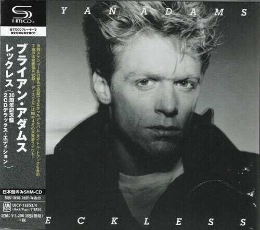 Bryan Adams Reckless: 30th Anniversary (Deluxe Edition) (SHMCD) CD