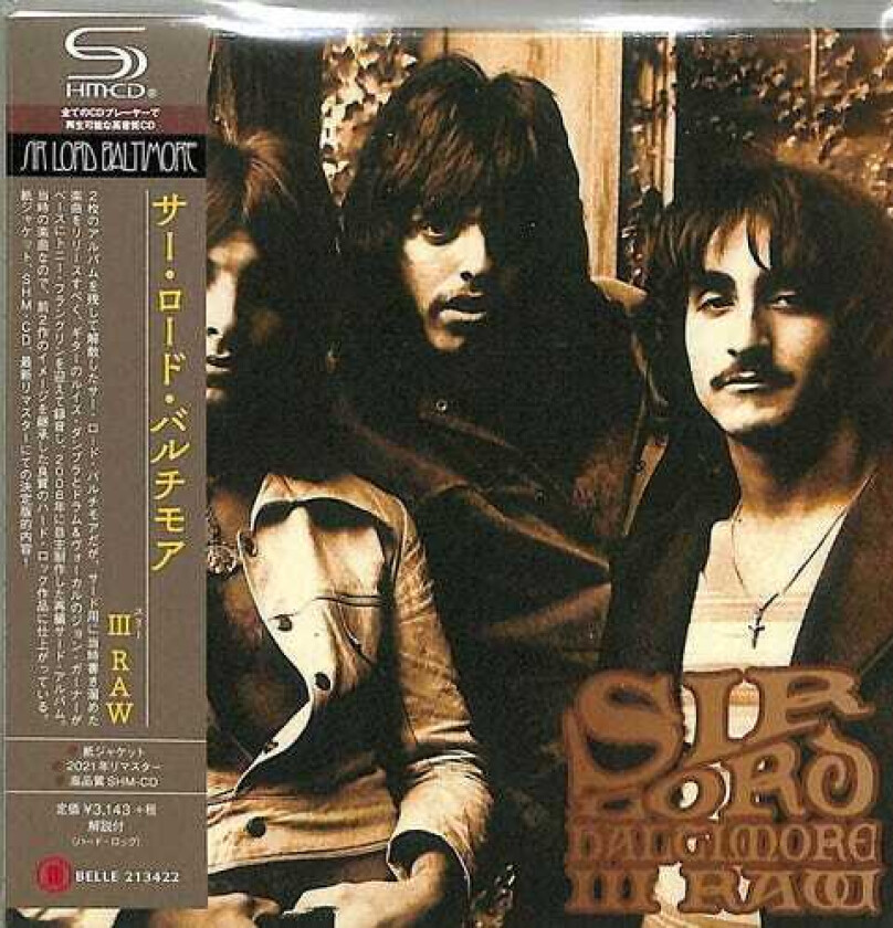 Sir Lord Baltimore III Raw (SHMCD) CD