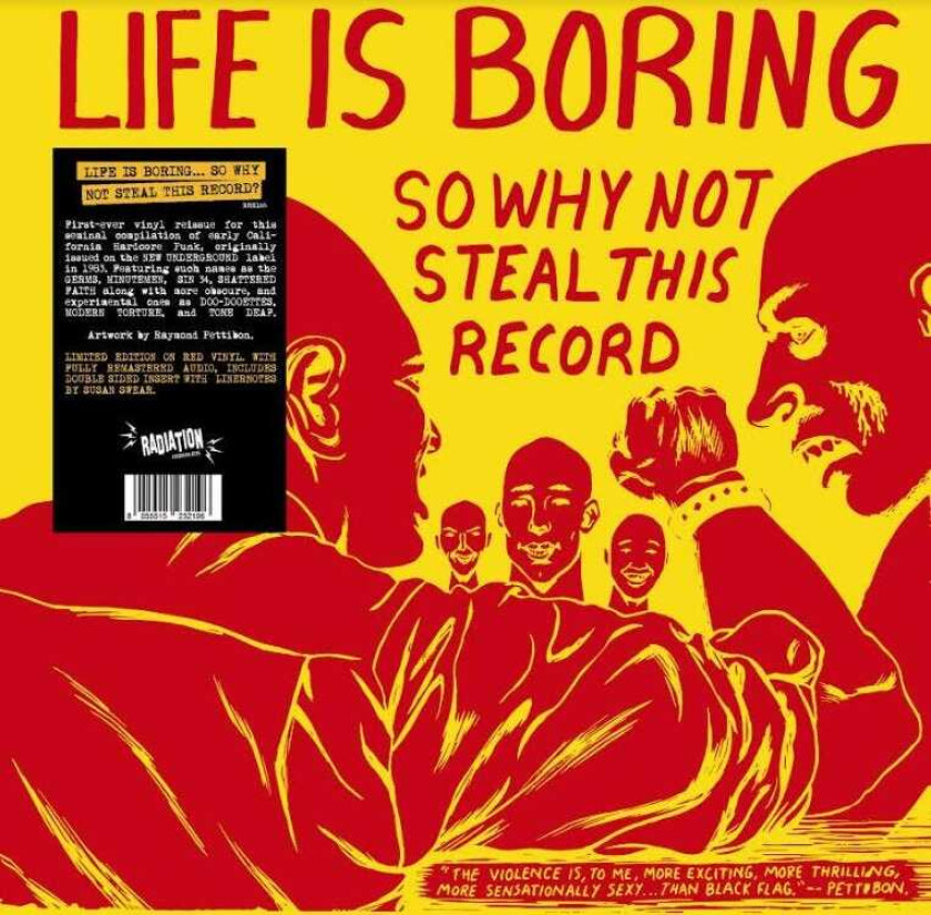 Diverse Punk, Diverse Artister  Life Is Boring So Why Not Steal This Record  LP/Vinyl