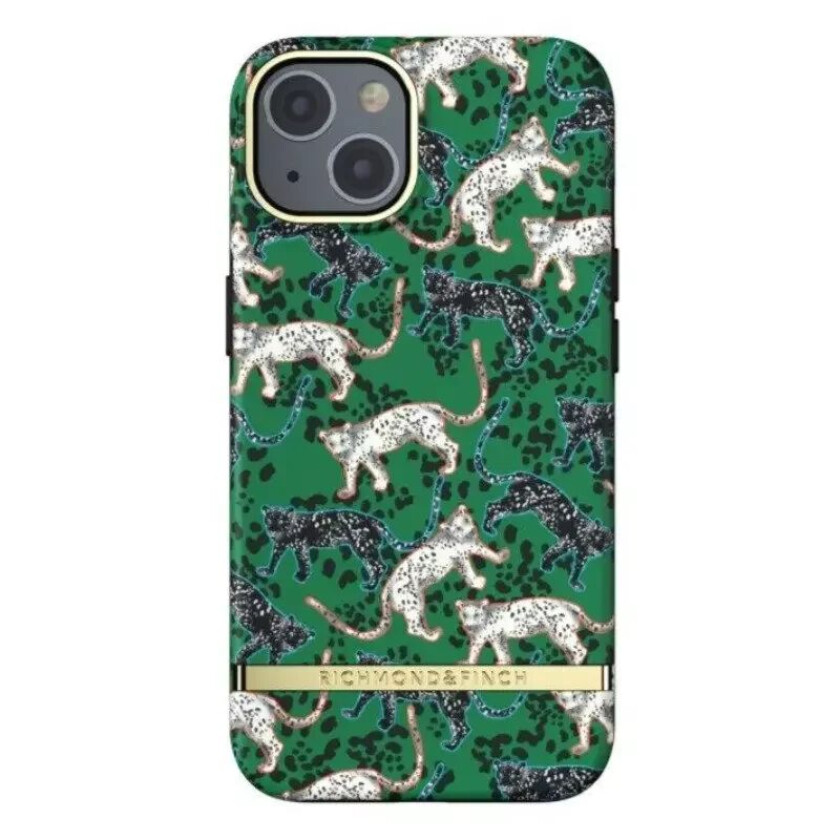 iPhone 13 Freedom Deksel - Green Leopard