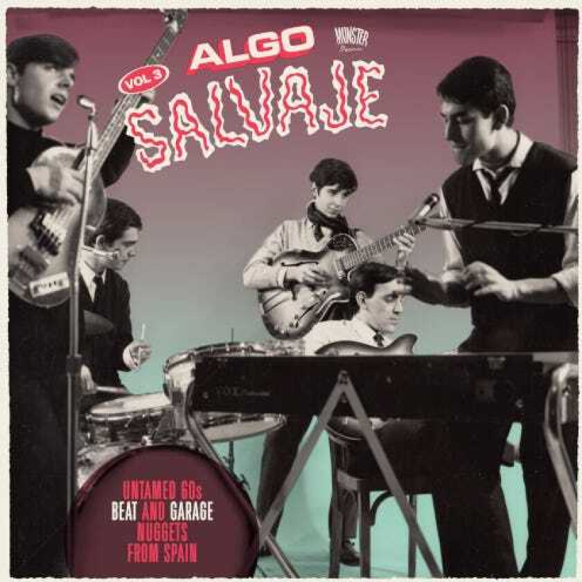 Diverse Artister  Algo Salvaje Vol 3  LP/Vinyl