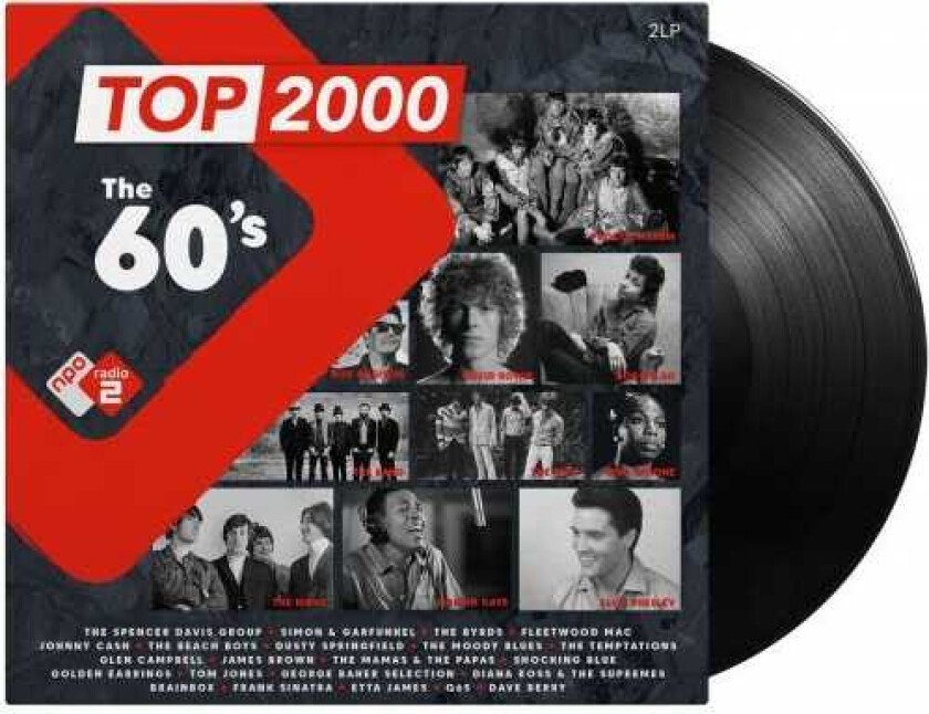 Diverse Artister Top 2000 The 60's LP/Vinyl