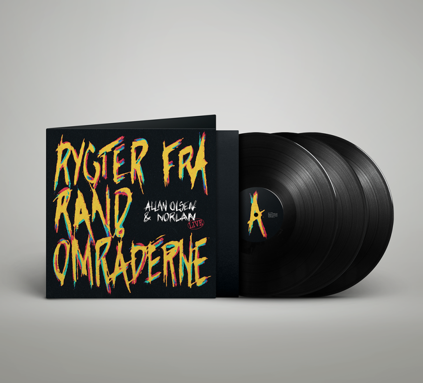 Allan Olsen & Norlan, Allan Olsen (Rock) Rygter Fra Randområderne Live LP/Vinyl