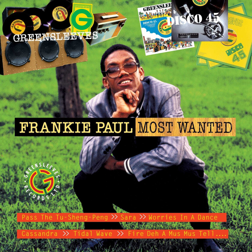 Frankie Paul Most Wanted LP/Vinyl