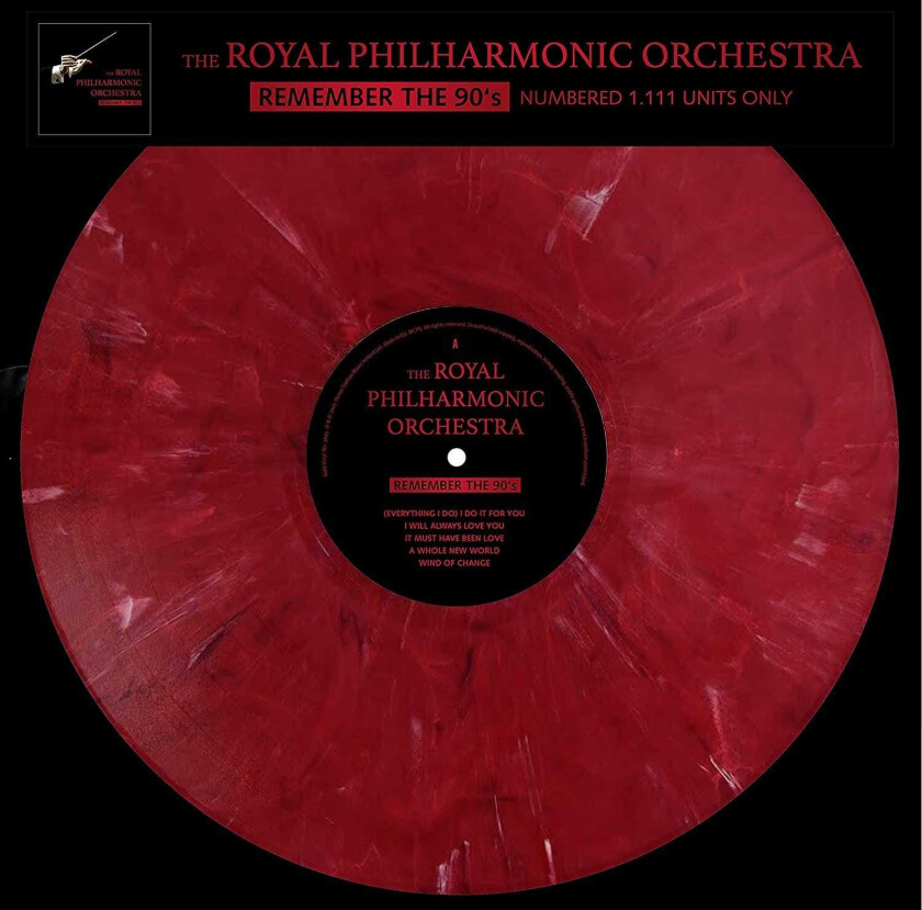 Royal Philharmonic Orchestra Remember The 90's LP/Vinyl