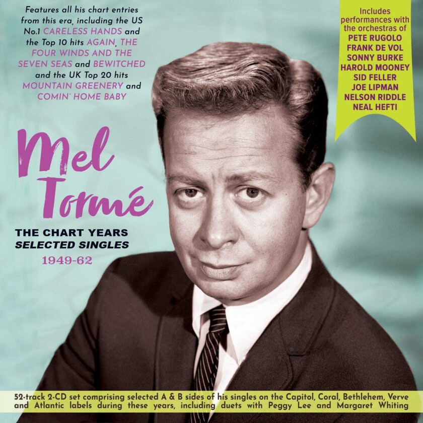 Mel Torme  Chart Years  Selected Singles 194962  CD