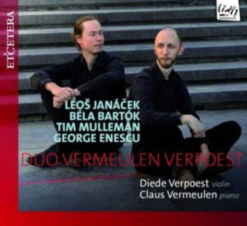 Duo Vermeulen Verpoest: Leos Janacek/Bela Bartok/Tim Mulleman/... CD