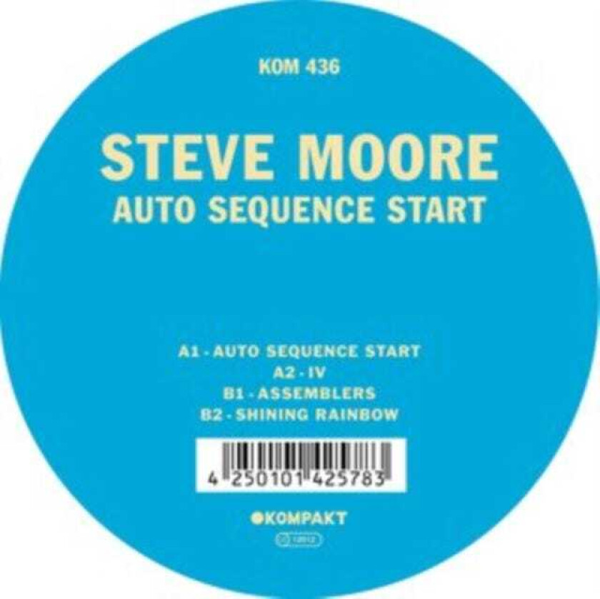 Steve Moore Auto Sequence Start LP/Vinyl