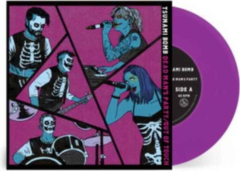 Tsunami Bomb Dead Man's Party/Out Of Touch LP/Vinyl