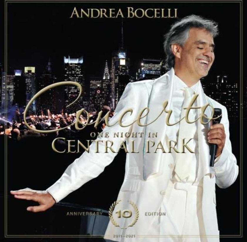 Andrea Bocelli: Concerto One Night In Central Park CD