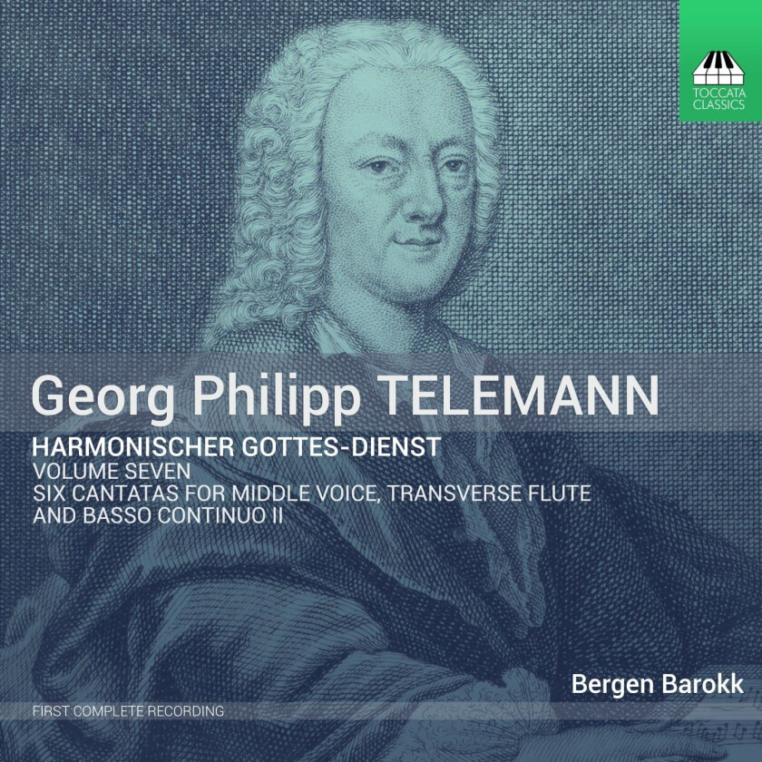 Bergen Barokk  Telemann: Harmonischer GottesDienst, Vol. 7  Six Cantatas  CD