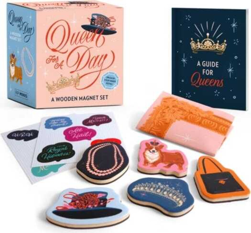 Queen For A Day : A Wooden Magnet Set