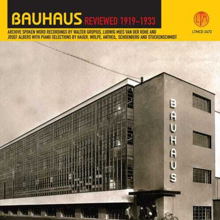 Diverse Artister Bauhaus Reviewed 19191933 CD