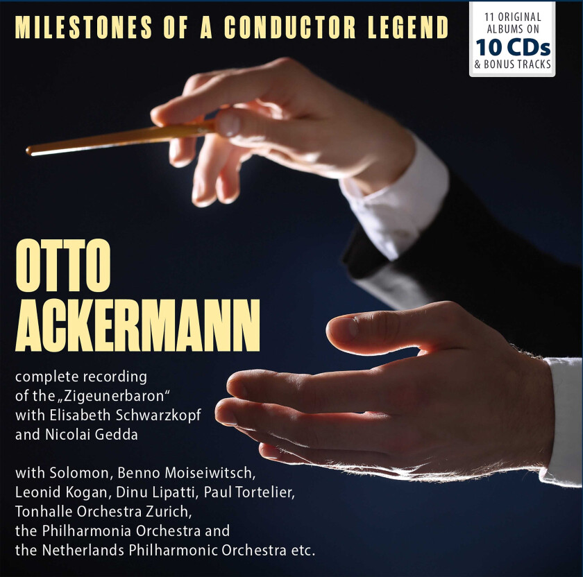 Otto Ackermann  Milestones Of A Conductor Legend  11 Original Albums  CD