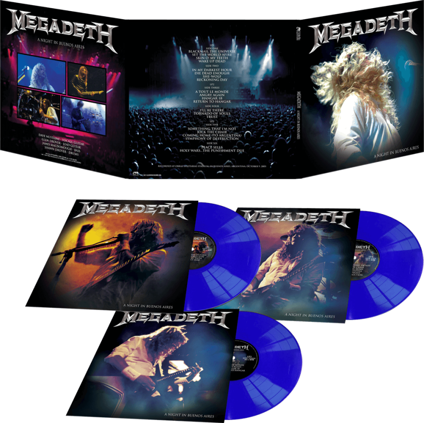 Megadeth A Night In Buenos Aires LP/Vinyl