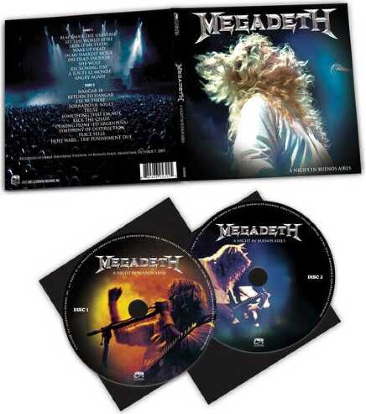 Megadeth A Night In Buenos Aires CD