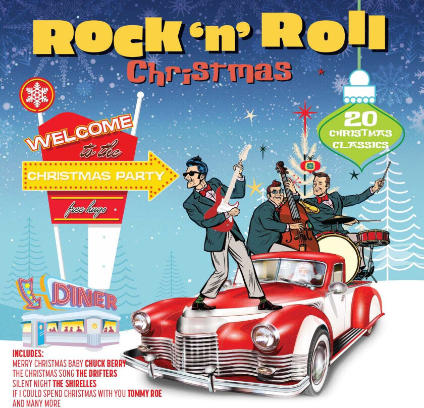 Diverse Artister Rock'n'roll Christmas CD
