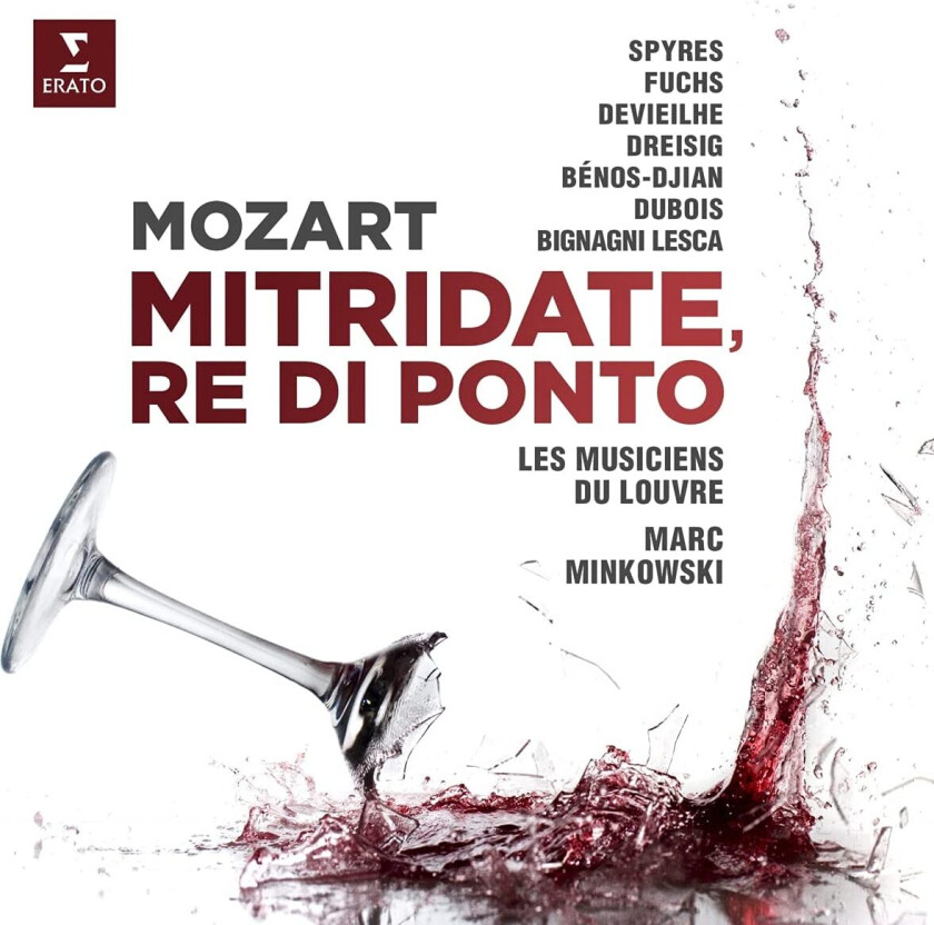 Michael Spyres, Sabine Devieilhe, Marc Minkowski, Les Musiciens du Louvre Mozart: Mitridate, Re Di Ponto CD