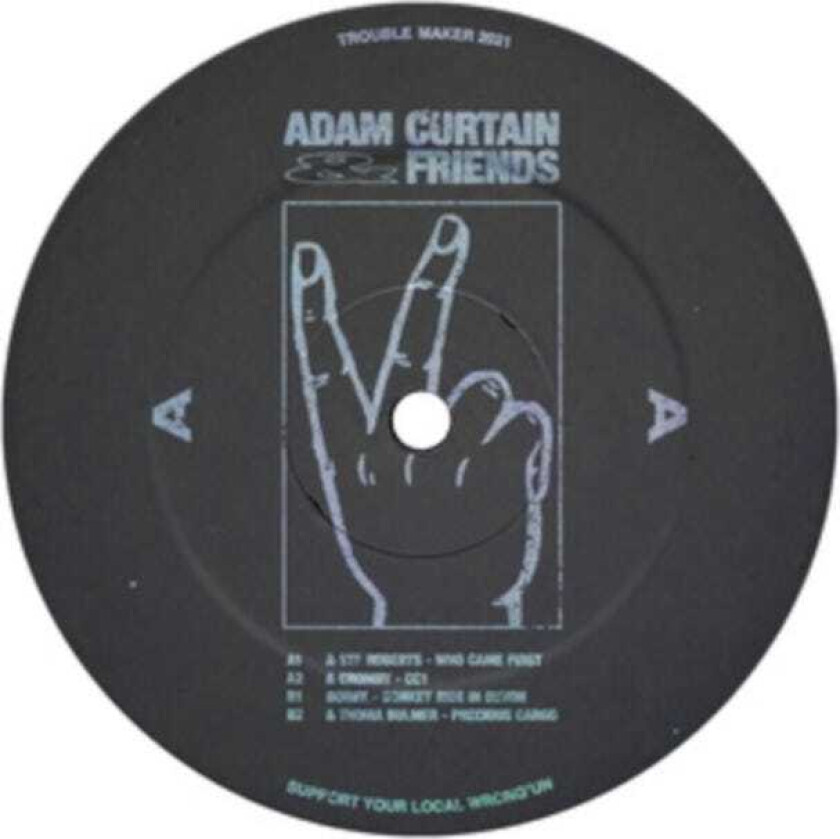 Adam Curtain Adam Curtain & Friends LP/Vinyl