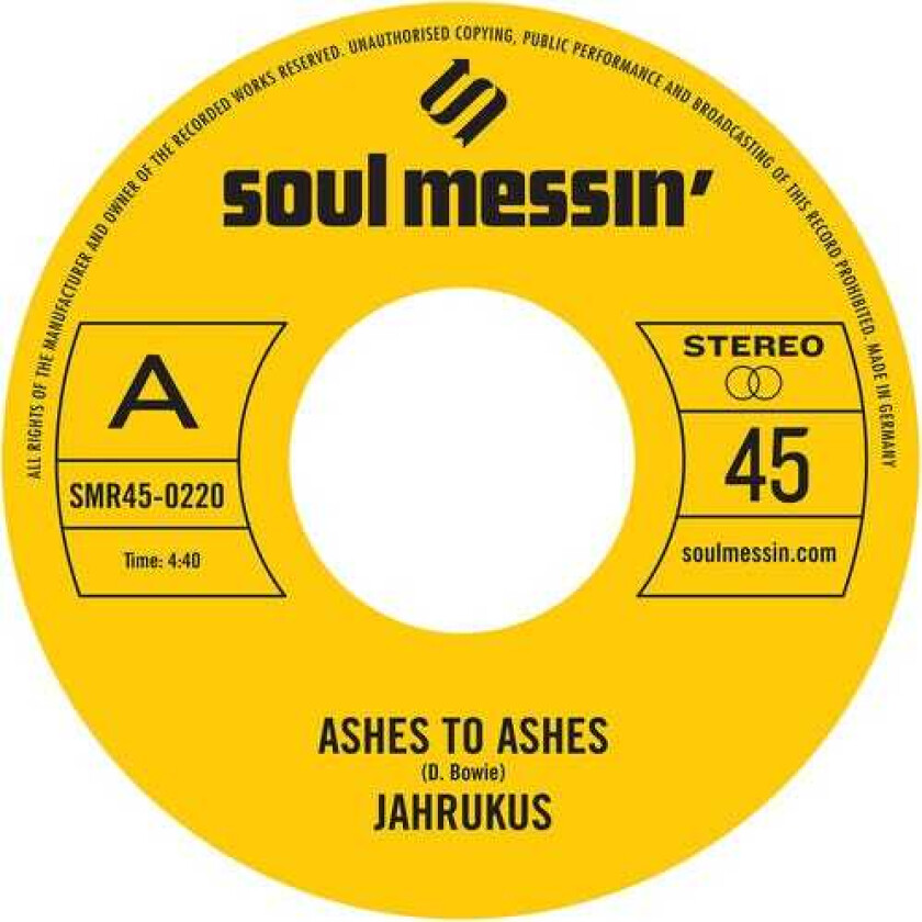 Jahrukus Ashes To Ashes/Island Girl LP/Vinyl