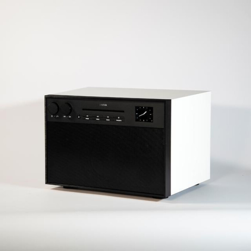Decon M - Hvit Dab+ Radio Med Bluetooth Og Cd-Spiller