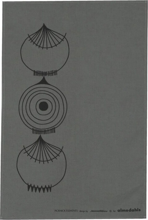 Picknick Elements kjøkkenhåndkle 47x70 cm Grå