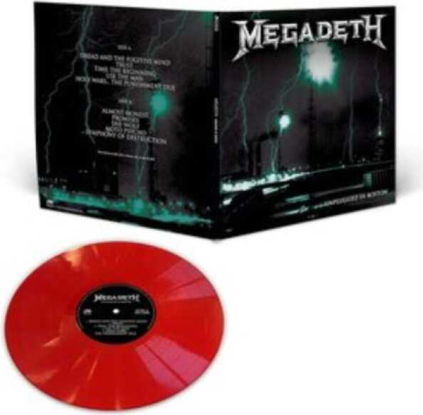 Megadeth Unplugged In Boston LP/Vinyl