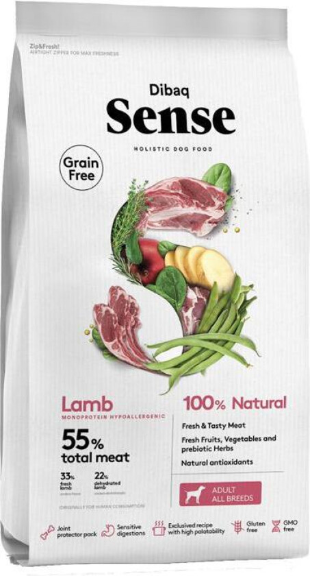 Dog Adult Lamb All Breeds 2 kg