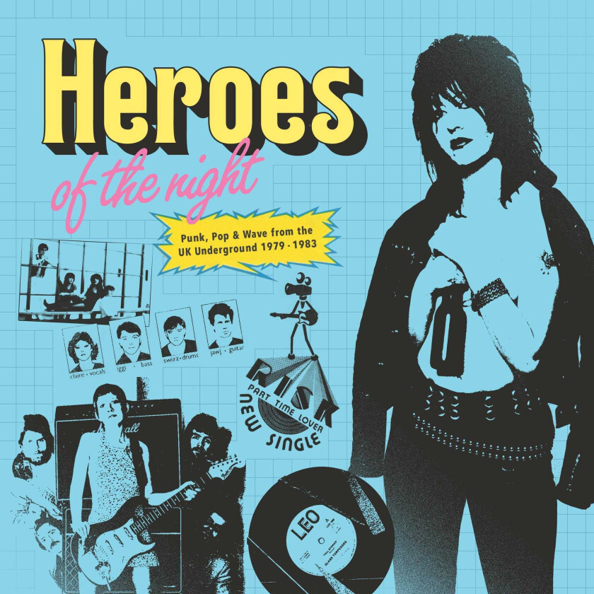 Diverse Artister Heroes Of The Night LP/Vinyl