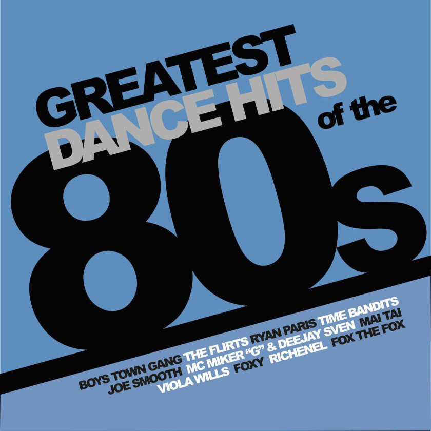 Diverse Dance Greatest Dance Hits Of The 80's LP/Vinyl
