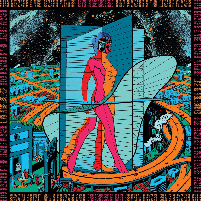 King Gizzard & The Lizard Wizard Live In Melbourne '21 Fuzz Club Official LP/Vinyl