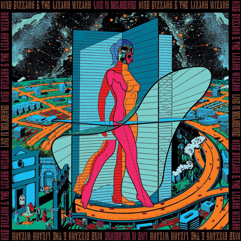 King Gizzard & The Lizard Wizard Live In Melbourne '21 Fuzz Club Official LP/Vinyl