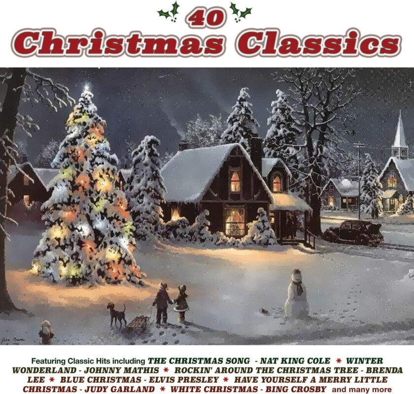 Diverse Artister 40 Christmas Classics CD